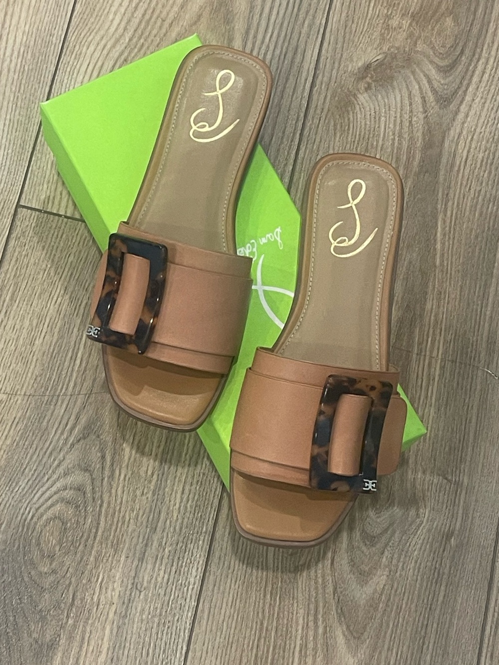 Sam Edelman Inez Cuoio Leather Sandals